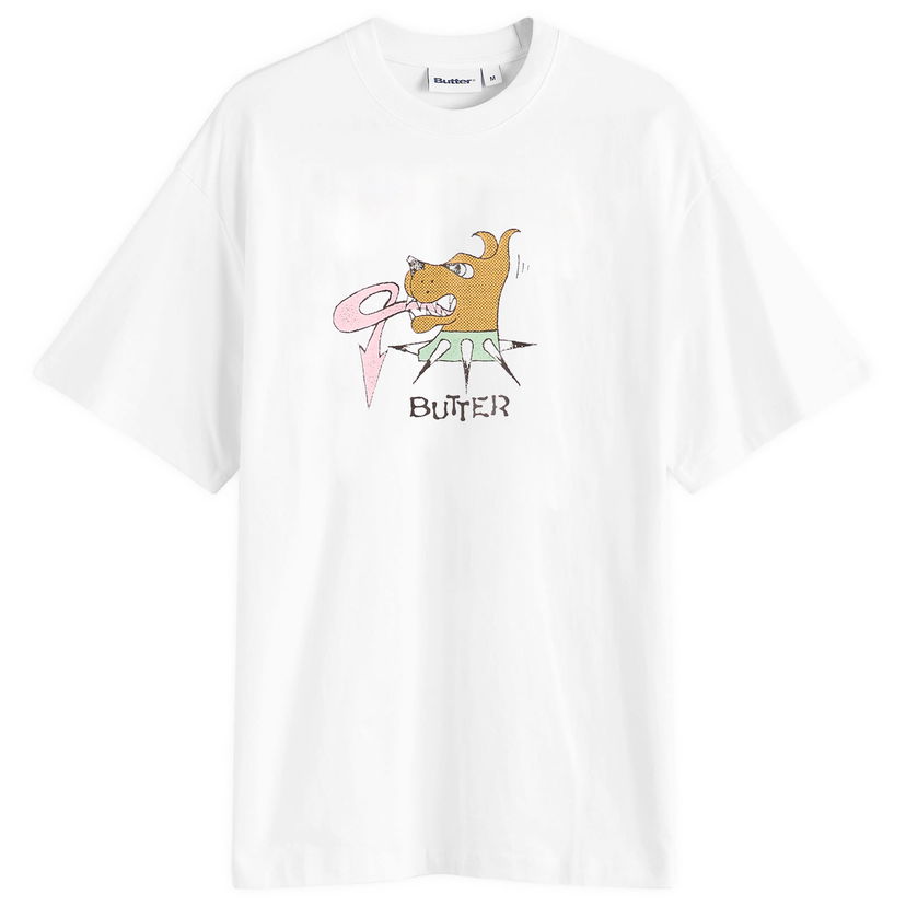T-shirt Butter Goods Canine Graphic Tee Hvid | BG253105-WHT