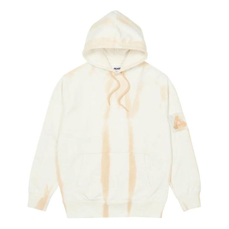 Sweatshirt Palace Palace Zebra Tie Dye Hoodie Beige | P22CS087