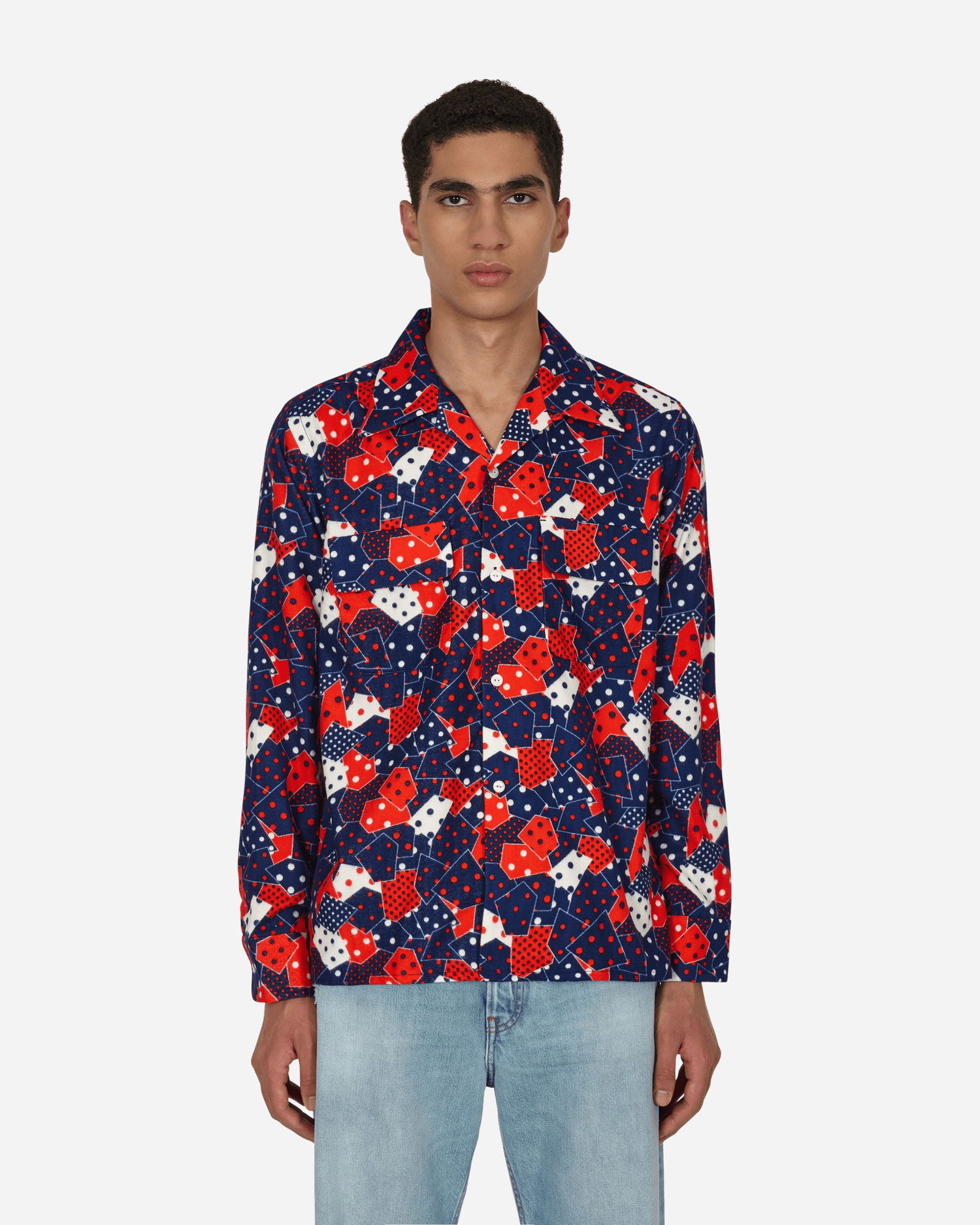 Skjorte Needles Classic Printed Flannel Shirt Flerfarvet | LQ156 A, 0