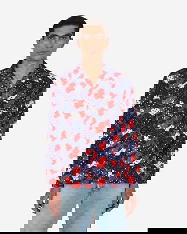 Skjorte Needles Classic Printed Flannel Shirt Flerfarvet | LQ156 A, 0