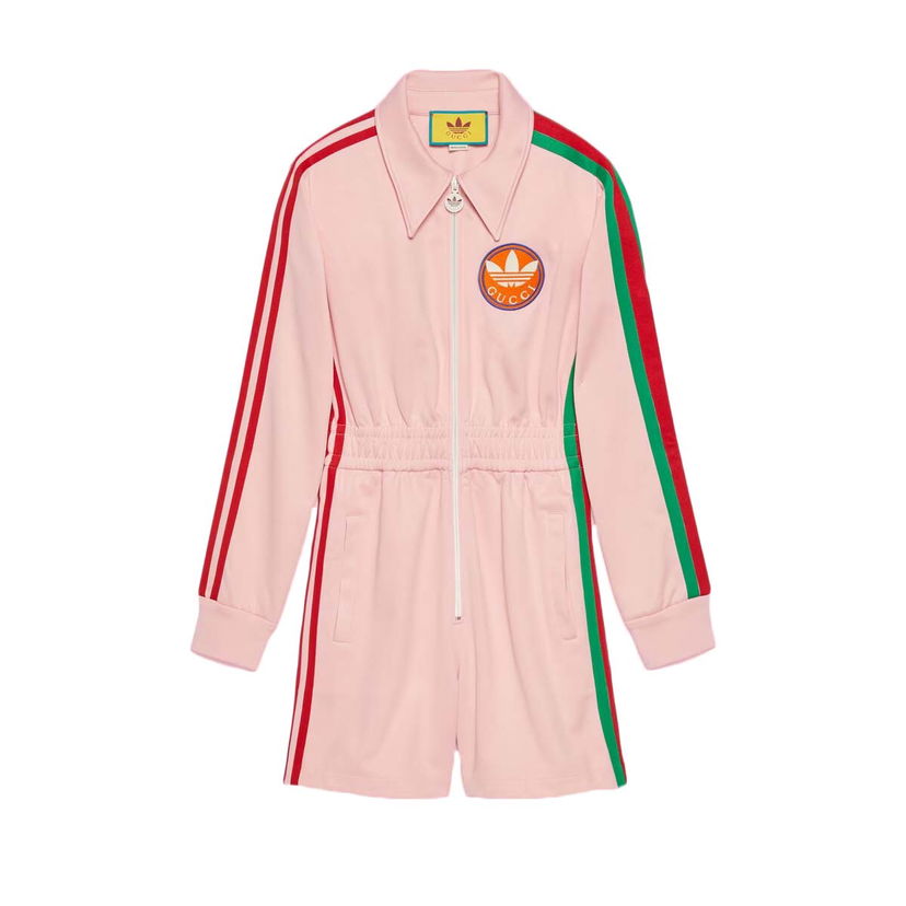 Jumpsuit Gucci adidas x Short Jumpsuit Pink Lyserød | 697274 XJEAZ 5307