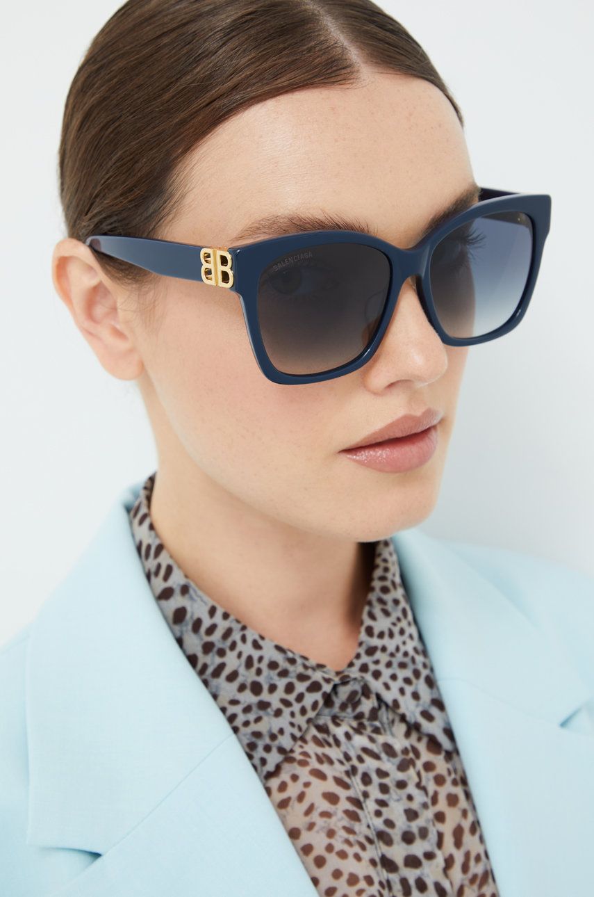 Solbriller Balenciaga Sunglasses Sort | BB0102SA, 0