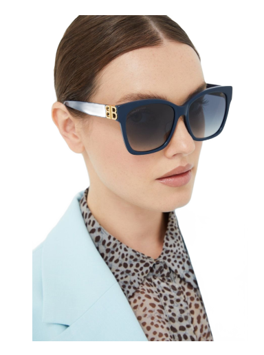Solbriller Balenciaga Sunglasses Sort | BB0102SA