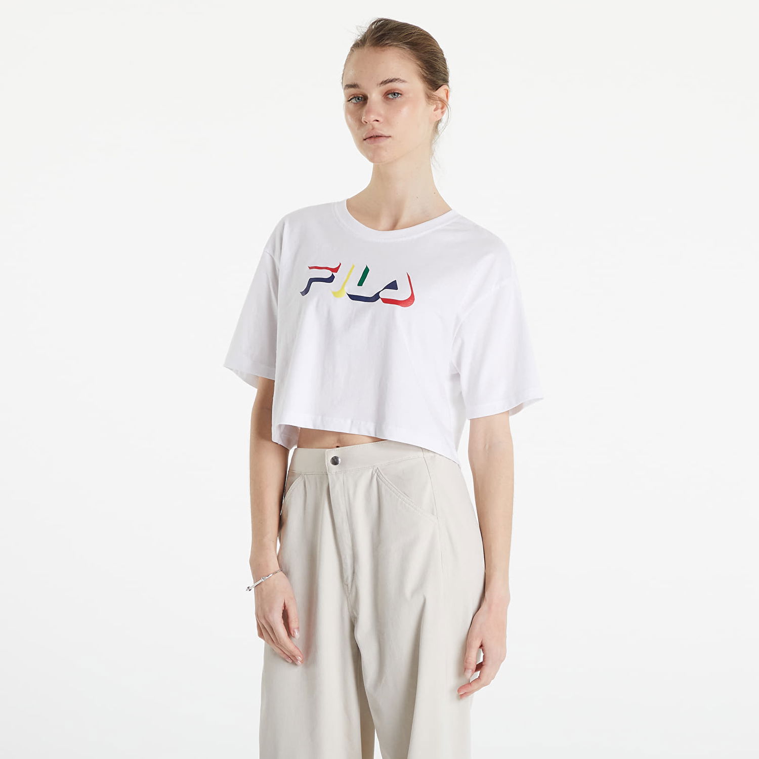 T-shirt FILA Boituva Tee Hvid | FAW0100, 0