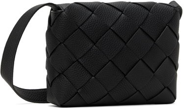 Skuldertaske Bottega Veneta Bottega Veneta Diago Woven Crossbody Bag Sort | 795637-V4FV1-8803, 2