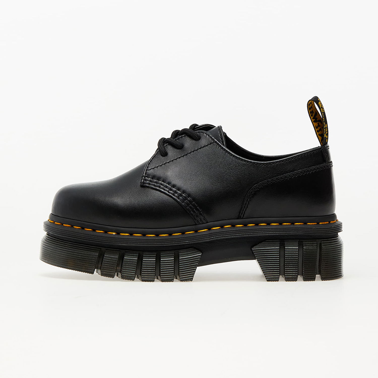 Sneakers og sko Dr. Martens Audrick 3-Eye Shoe Black Nappa Lux Sort | DM27147001, 0