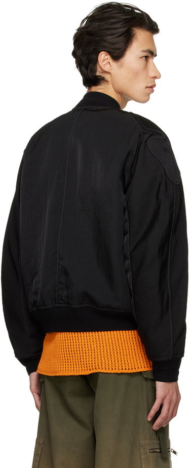 Bomberjakke Dion Lee Dion Lee Padded Bomber Jacket Sort | C4030R23, 2