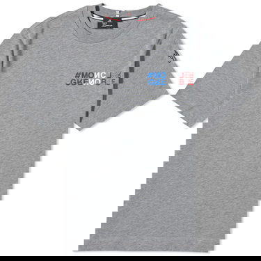 T-shirt Moncler Grenoble Short Sleeve T-Shirt Grey Grå | 8C000-03-83927-987, 0