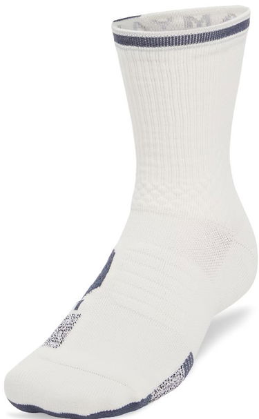 Sokker Under Armour Playmaker Mid Crew Socks Hvid | 1376229-114, 1