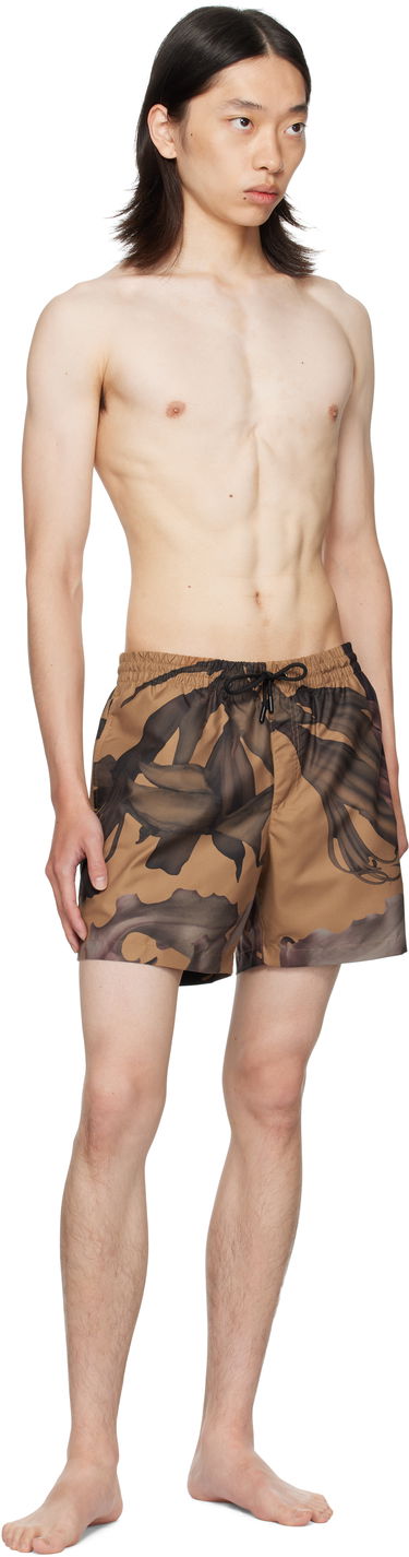 Badetøj Dries Van Noten Dries Van Noten Patterned Swim Shorts Brun | 252-022500-2271, 3