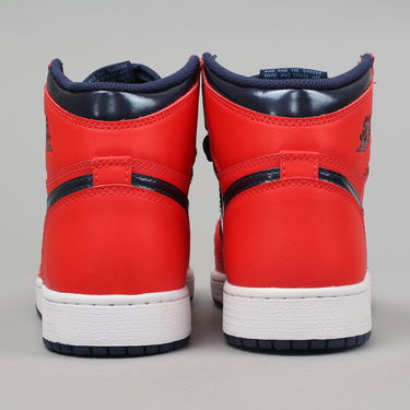 Sneakers og sko Jordan Air Jordan 1 Retro BG "Letterman" Rød | 575441-606, 3