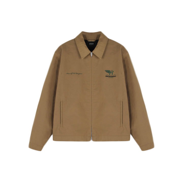 Jakke Represent Clo Represent Team Spirit Jacket Tan Brun | M01141-01, 0