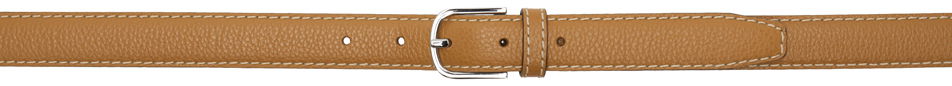 Bælter TOTEME TOTEME Slim Trouser Leather Belt Brun | 233-812-613, 0