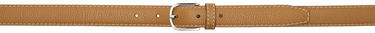 Bælter TOTEME TOTEME Slim Trouser Leather Belt Brun | 233-812-613, 0