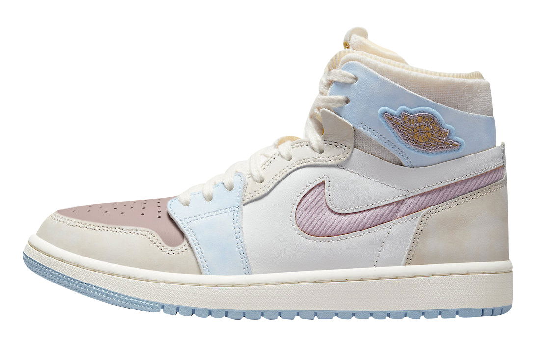 Sneakers og sko Jordan Air Jordan 1 Zoom Air Comfort High "Pink Oxford Plum Fog" W Beige | DQ5092-651, 0