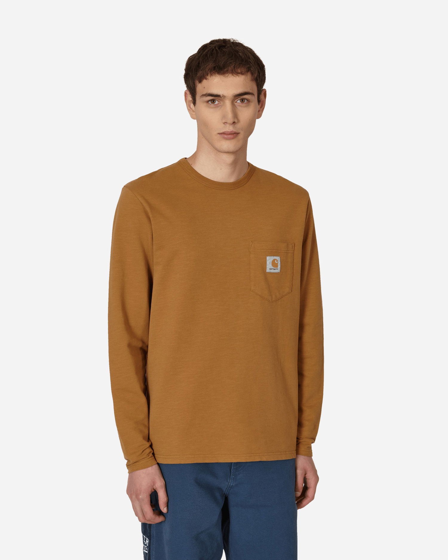 Sweatshirt Carhartt WIP Slub Yarn Pocket Brun | I030025 RIXX, 0
