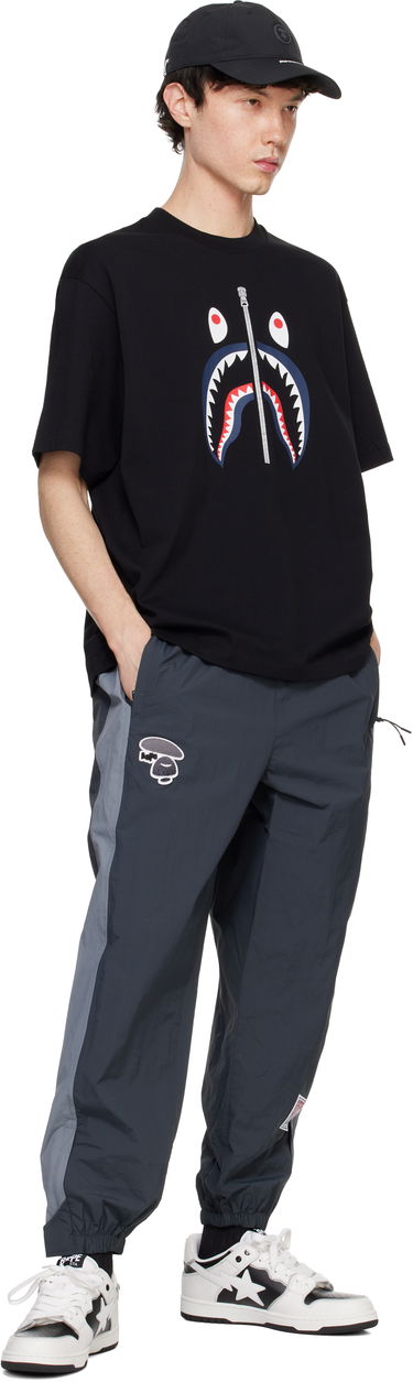 T-shirt BAPE A Bathing Ape Shark Graphic T-Shirt Sort | 001TEK701302M, 3