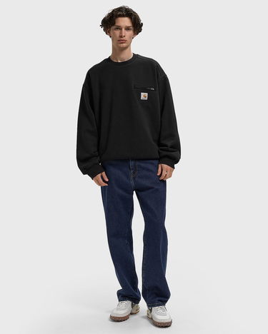 Sweatshirt Carhartt WIP Detroit Crewneck Sweatshirt with Chest Pocket Sort | I035547-89.06, 2