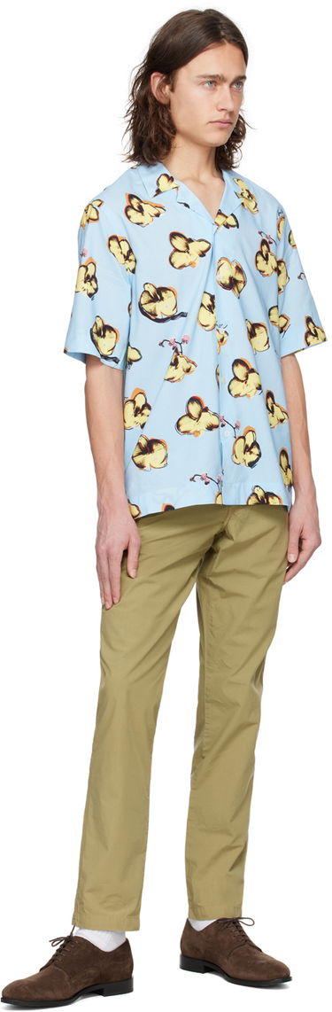 Skjorte Paul Smith Paul Smith Orchid Print Shirt Blå | M1R-905U-M02333-40, 3