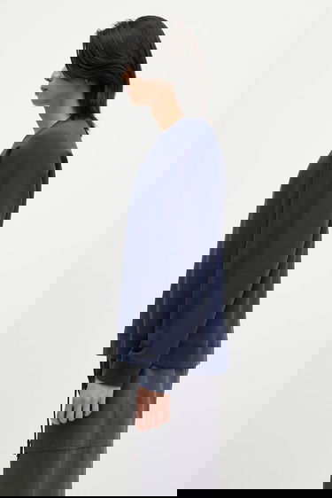 Sweatshirt Sporty & Rich Sporty & Rich BH Crest Sweatshirt Mørkeblå | ST082626256BL106, 2