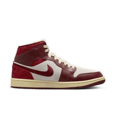 Sneakers og sko Jordan Air Jordan 1 Mid SE "Tiki Leaf" W Bourgogne | DZ2820-601, 4