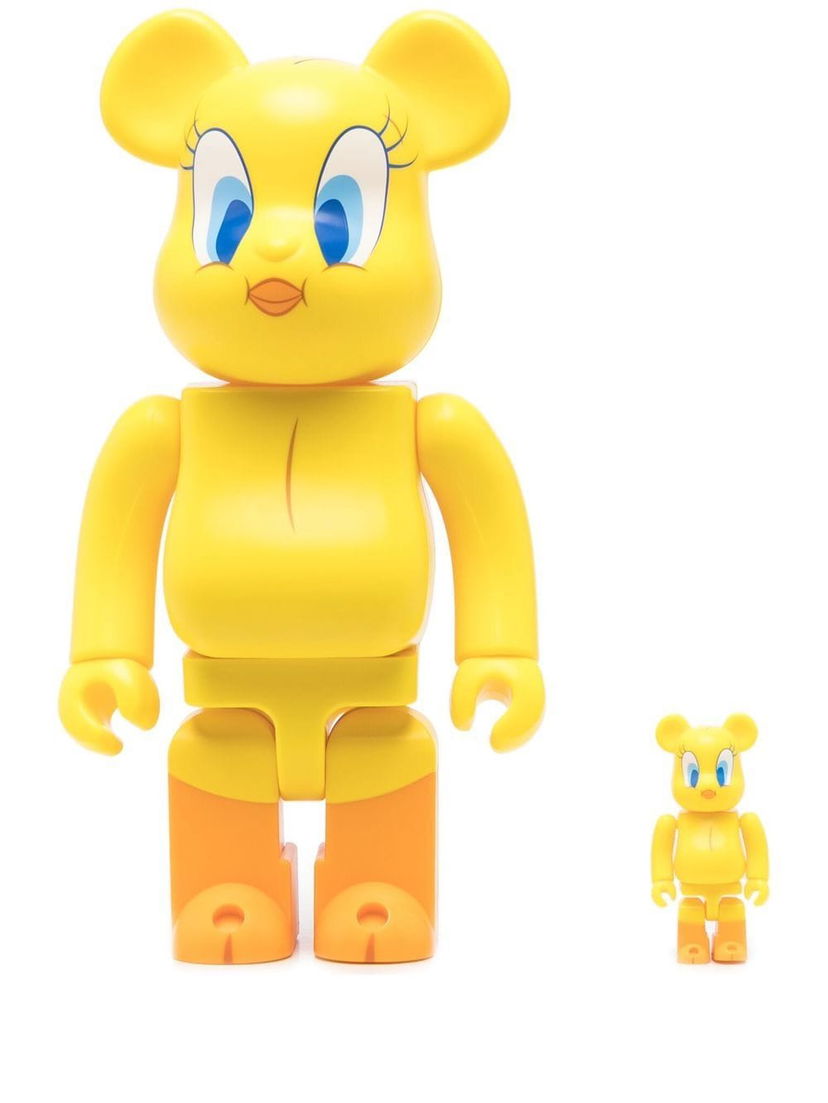 Collectible Medicom Toy BE@RBRICK Tweety 100% and 400% figure set - Yellow Gul | 14TWEETY18286748