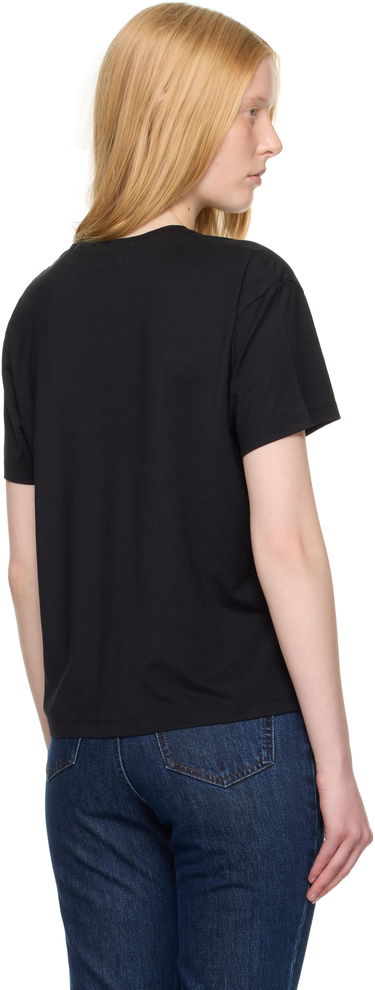 T-shirt TOTEME TOTEME Classic T-Shirt Sort | 252-WRT0529-FB0419, 2