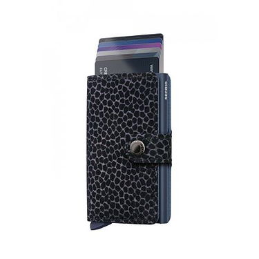 Tegnebog Secrid Slimwallet Giraffina Leather Wallet Mørkeblå | MGi-Blue, 1