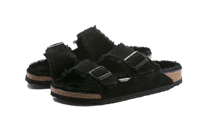 Sneakers og sko Birkenstock Arizona Shearling Sort | 0752661/0752663, 1