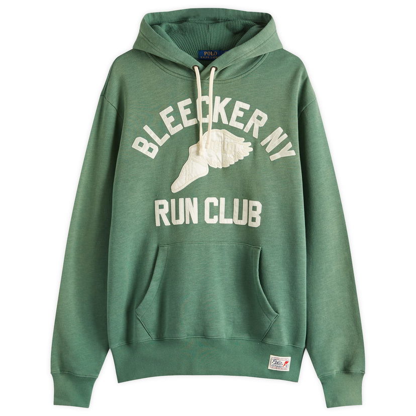 Sweatshirt Polo by Ralph Lauren Ralph Lauren Bleecker Run Club Hoodie Grøn | 710964984002