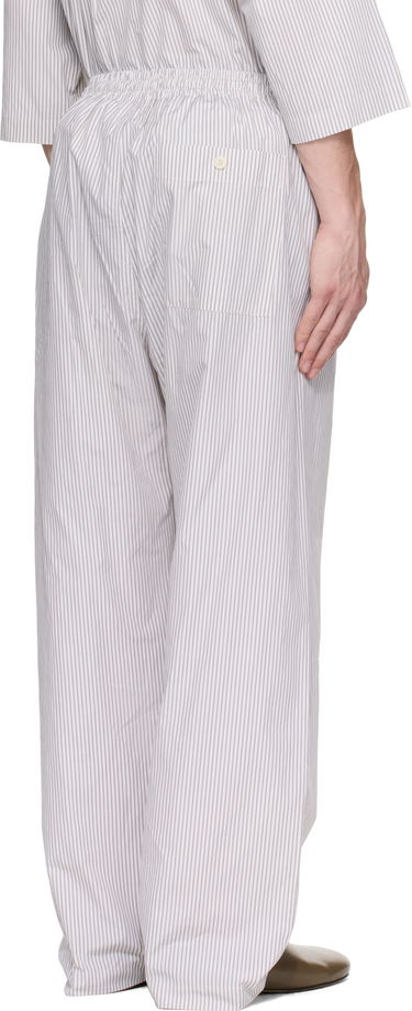 Pyjamas LEMAIRE Lemaire Striped Pyjama Trousers Hvid | PA1211 LF1409, 2