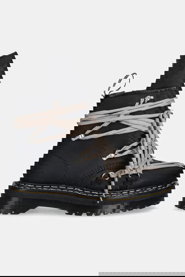 Sneakers og sko Rick Owens Rick Owens DRKSHDW x Dr. Martens 1460 Quad Sole Megalace® Boot Sort | DM02E6812.8001, 1