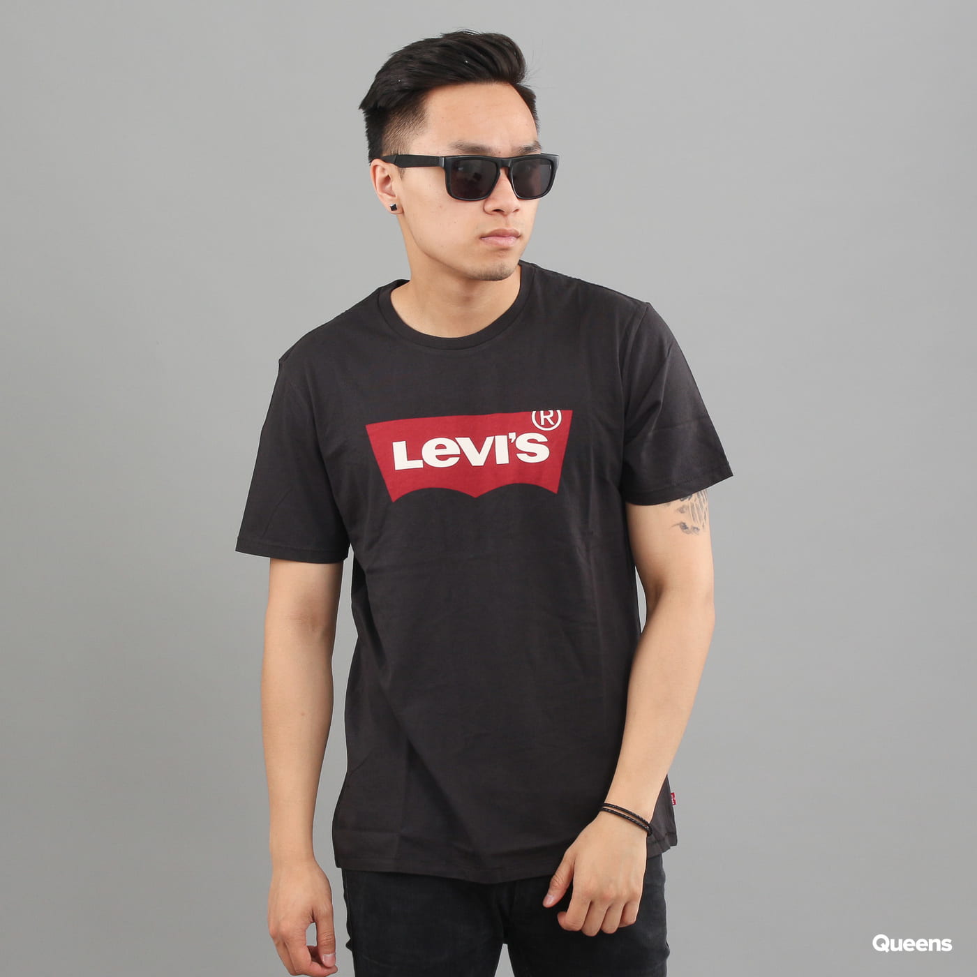 T-shirt Levi's Graphic Setin Neck HM Sort | 17783-0137, 0
