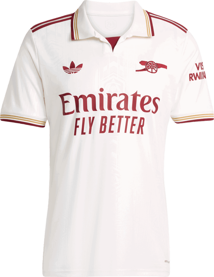 Jersey adidas Originals FC Arsenal London 3rd Jersey 2025/26 by adidas Originals Hvid | ji9556