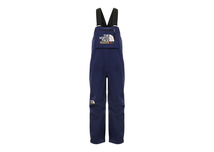 Jumpsuit Gucci The North Face x Overalls Blue Mørkeblå | 663768 ZAHTL 4374