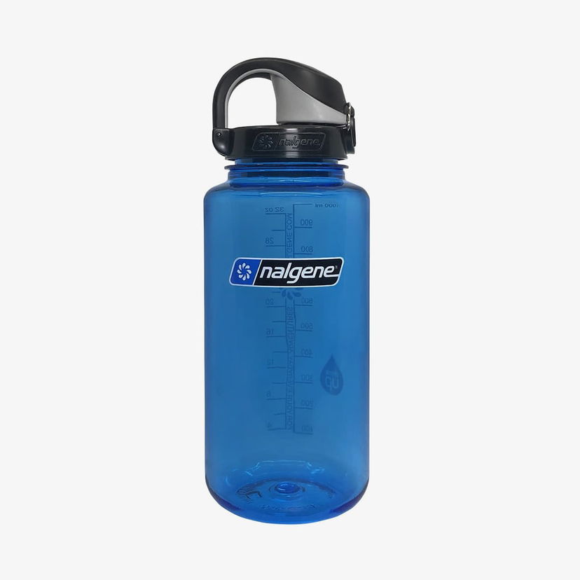 Drikkeflaske Nalgene 1000 ml Wide Mouth On The Fly Bottle Blå | 1791-2006
