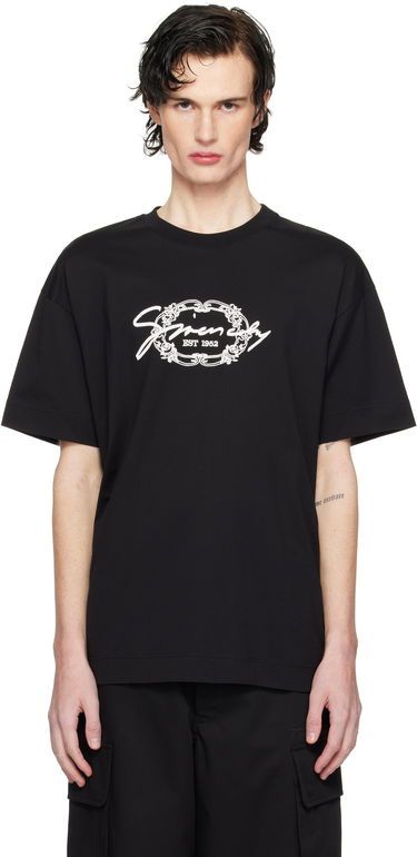 T-shirt Givenchy Medallion Logo T-Shirt Sort | BM71MG3YPK001, 0