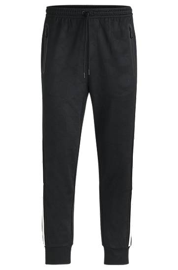 Joggingbukser BOSS Relaxed Fit Tracksuit Bottoms Sort | 50537373, 0