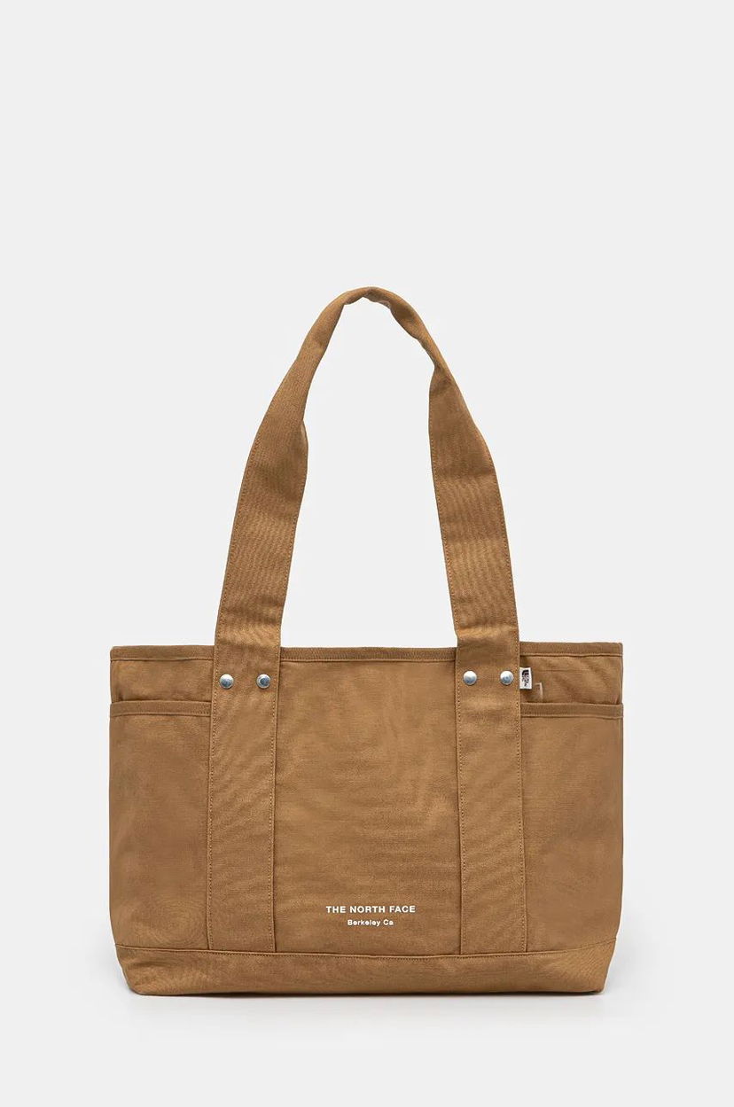 Mulepose The North Face Circular Cotton Tote Bag Brun | NF0A88TN1731