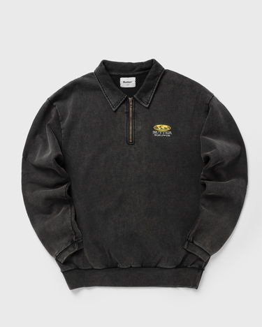 Sweatshirt Butter Goods Corp Washed Collared 1/4 Zip Sweatshirt Sort | P25147, 0