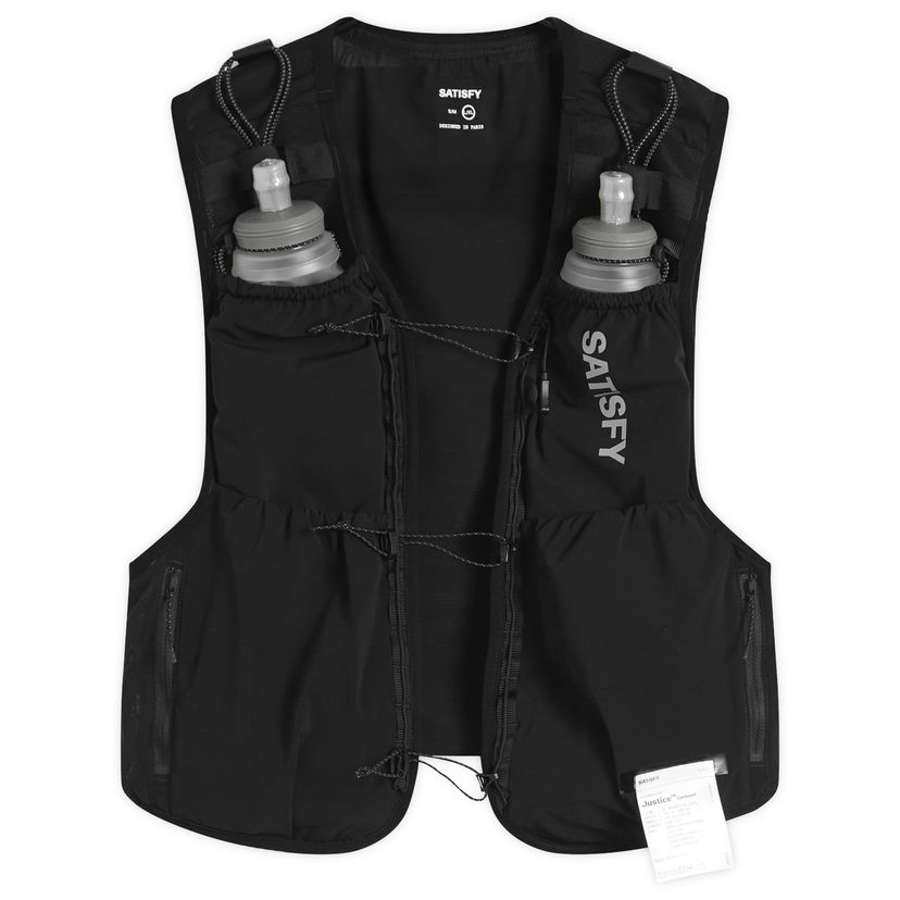 Vest Satisfy Justice™ Cordura® 5L Hydration Vest, S/M Sort | 34018-BK-SA