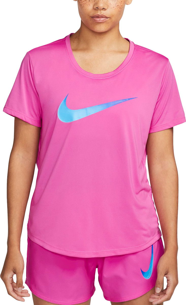 T-shirt Nike Dri-FIT One Swoosh Tee Lyserød | dx1025-623, 0