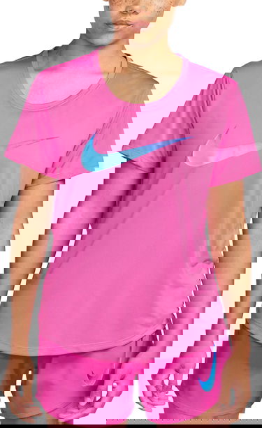 T-shirt Nike Dri-FIT One Swoosh Tee Lyserød | dx1025-623, 0