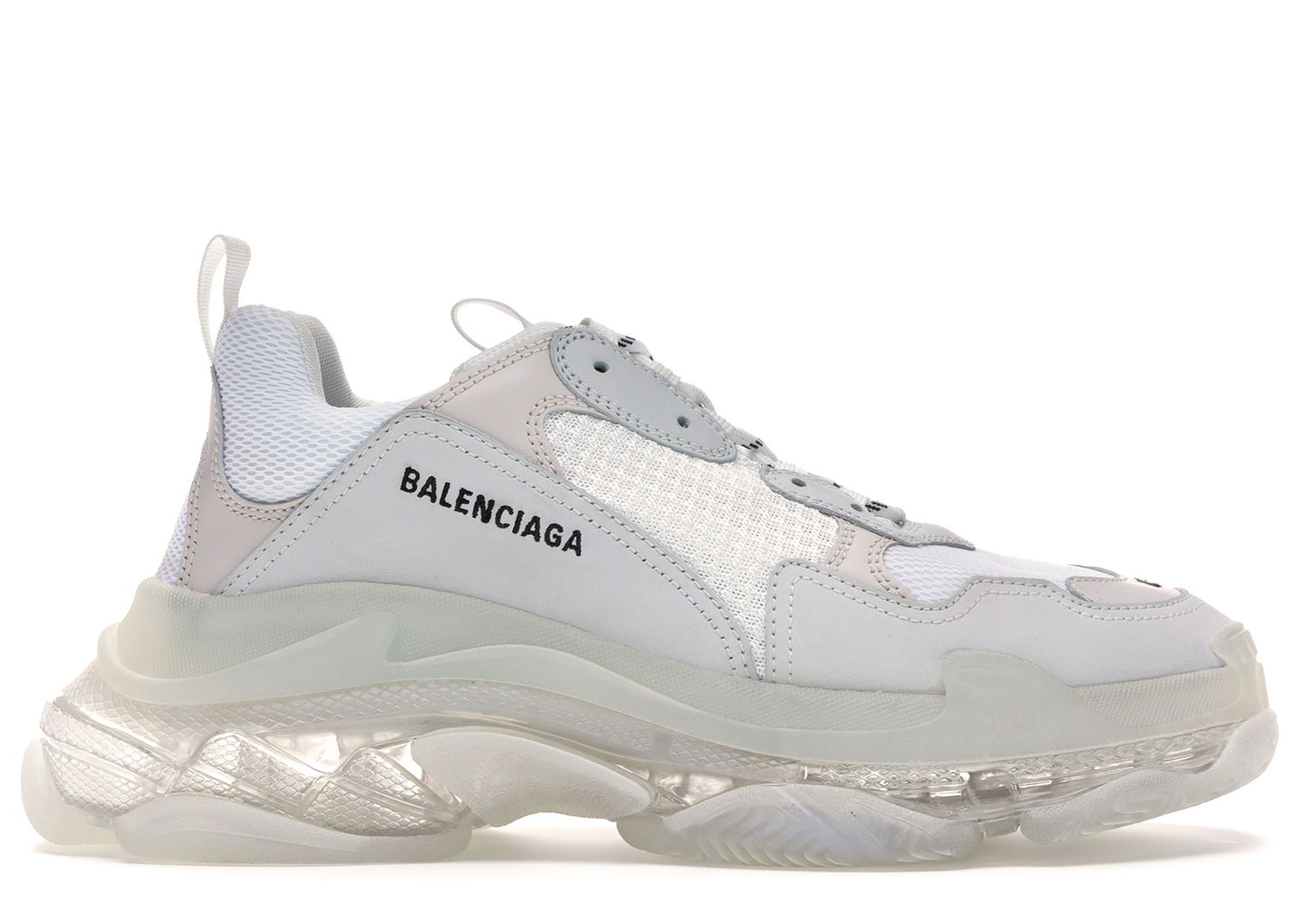 Sneakers og sko Balenciaga Triple S Clear Sole White Grå | 541624 W09E1 9000, 0