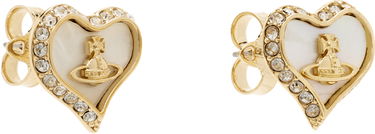 Øreringe Vivienne Westwood Vivienne Westwood Petra Heart Earrings Metalisk | 62010074-02R782-, 1