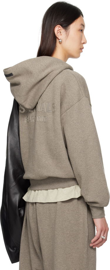 Sweatshirt Fear of God Fear of God ESSENTIALS Classic Fit Hoodie Grå | 192SP255543FW, 2