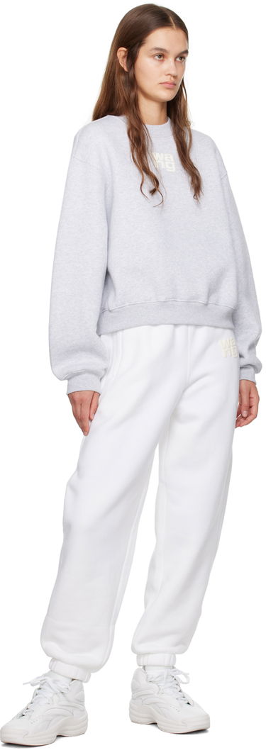 Sweatshirt Alexander Wang Crewneck Sweatshirt Grå | 4CC3221360, 3