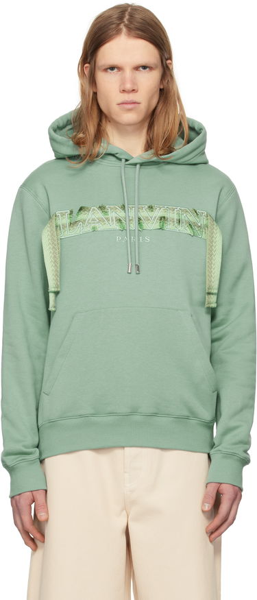 Sweatshirt LANVIN Lanvin Curb Lace Hoodie Grøn | RM-HO0001-J199-P25, 0