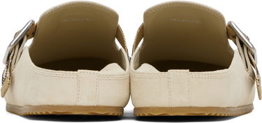 Tøj Burberry Burberry Urchin Suede Mules Beige | 8113303, 1