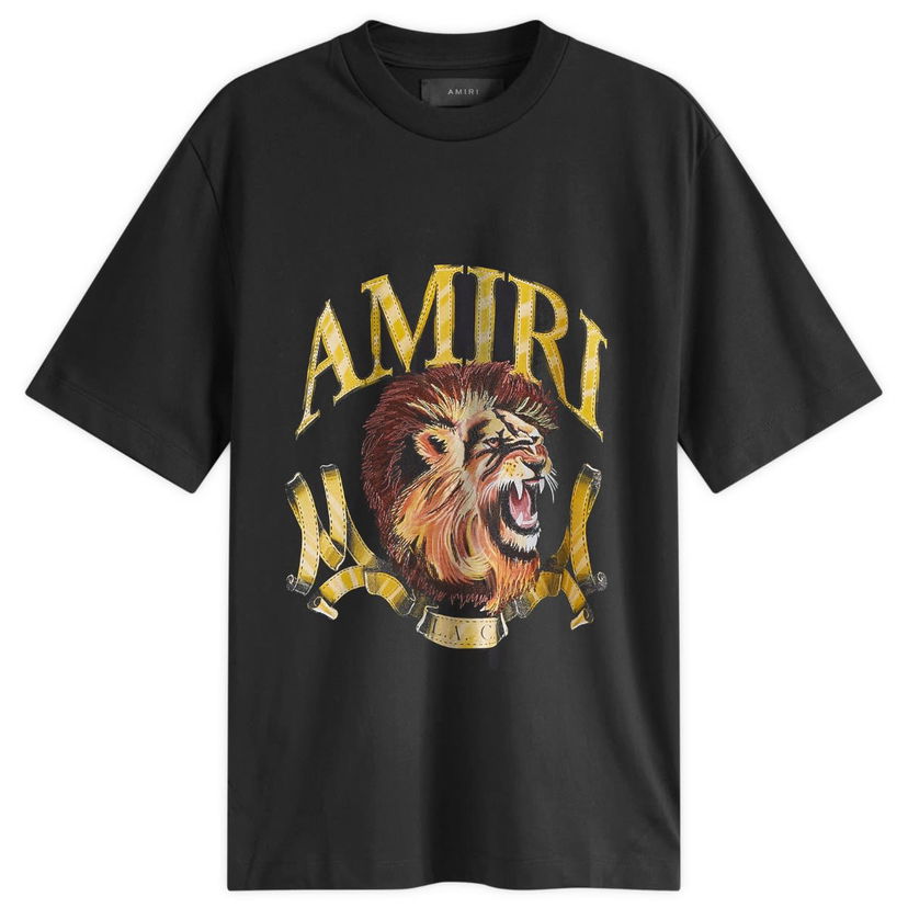 T-shirt AMIRI Lion T-Shirt Sort | AMDNSY1086-018